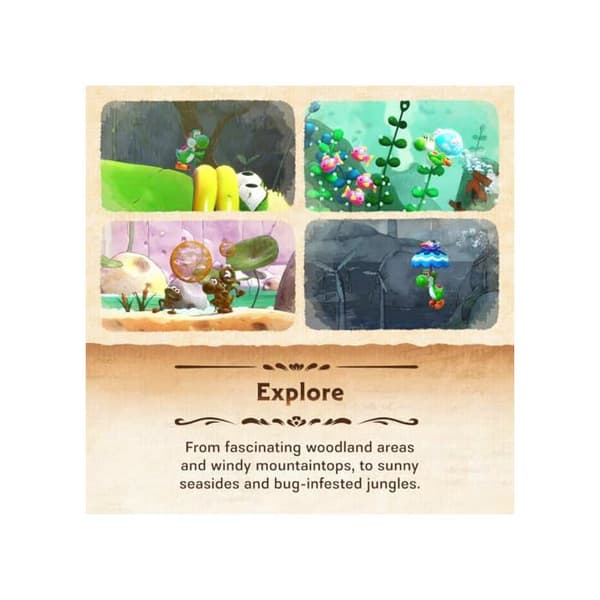 Videospil - NINTENDO - Yoshi og den Mysteriske Bog - Switch 2 - Nintendo Switch Platform - Switch Spil