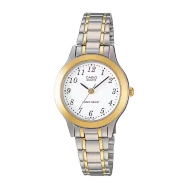 Unisex Ur - CASIO - LTP-1263PG-7BEG - Rustfrit stål - Kvarts - Sølv