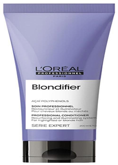 Balsam - L'ORÉAL PROFESSIONNEL - Blondifier - 200 ml - Neutraliser gule nuancer - Øget glans