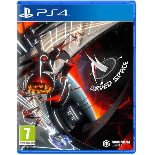 Videospel - JUST FOR GAMES - Curved Space PS4 - Boxad version - Arcade - 1-2 spelare