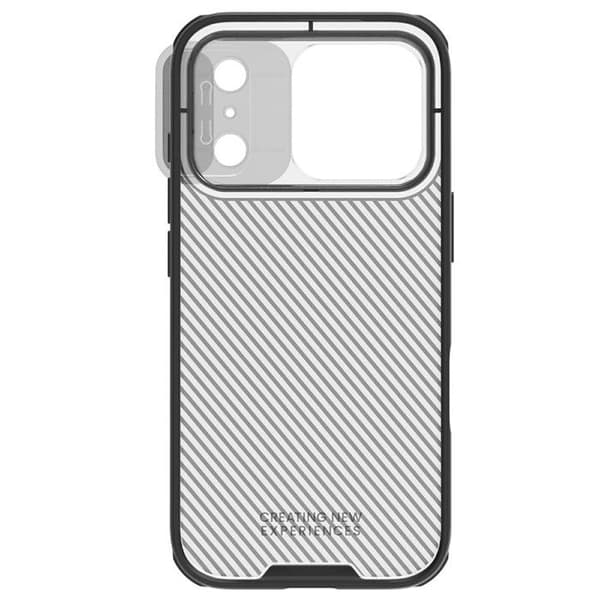Skal för iPhone 17 Pro - TPU+PC, Svart