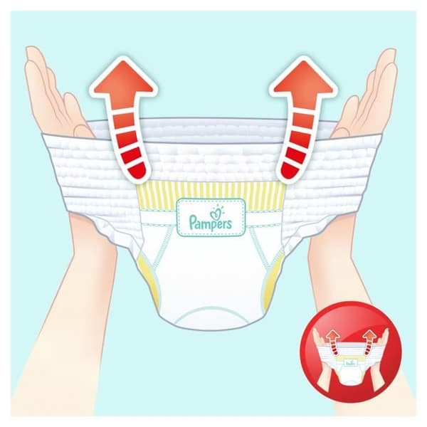 PAMPERS Bukser Størrelse 6, 88 stk.