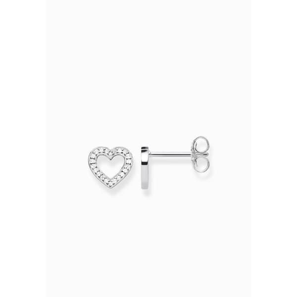 Örhängen - THOMAS SABO - Stora Hjärtor - Silver 925 - Stift - Dam