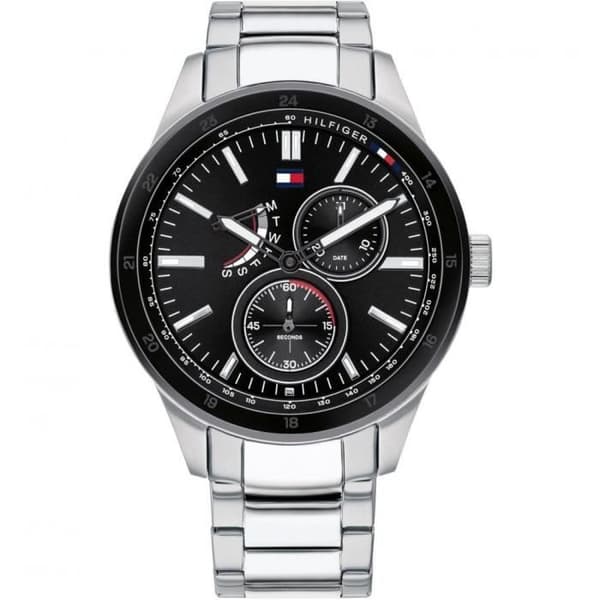 Tommy Hilfiger-Multi Dial Herre Quartz Urværksur i rustfrit stål 1791639