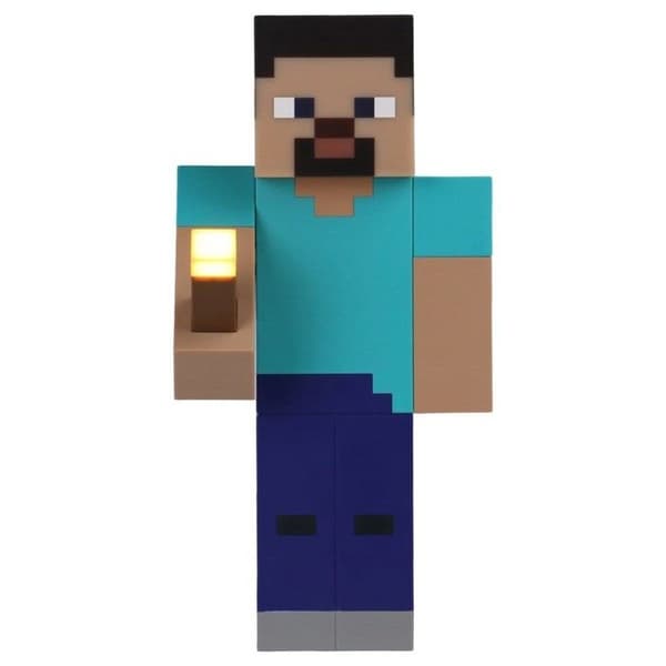 Lanterne - HALANTEX - Steve - Minecraft - 26 cm - Blå