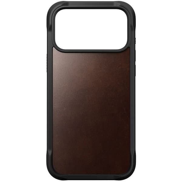Läderfodral - NOMAD - iPhone 17 Pro Max - Rustik Brun - Robust Skydd - Elegant
