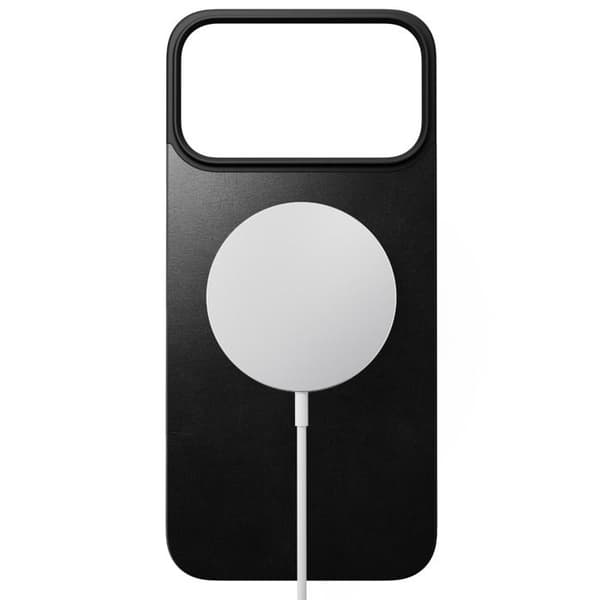 Læderetui - NOMAD - iPhone 17 Pro Max - Sort Horween - Kompatibel med MagSafe - Optimal beskyttelse