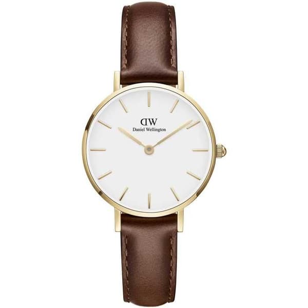 Klocka - Stål, Läder Guld - Daniel Wellington - DW00100552