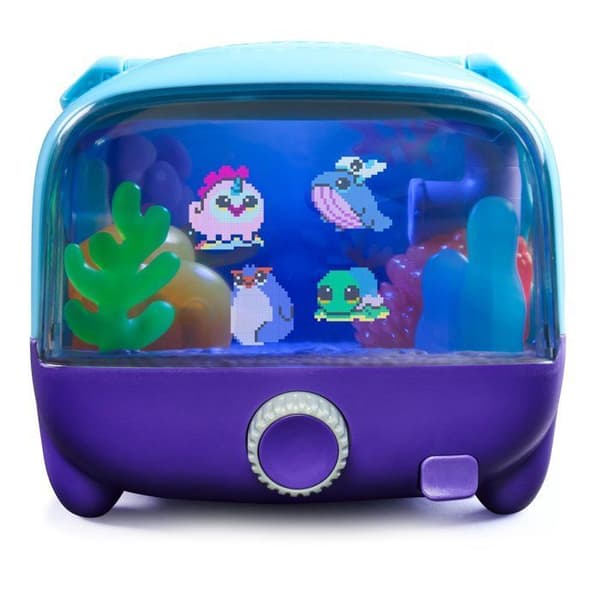 Bitzee Interaktivt Akvarium - 30 Virtuelle Fisk at Samle - SPIN MASTER - Fra 5 år