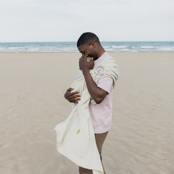 Bæresele BOBA Ring Sling i linen PAMPAS - BOBA