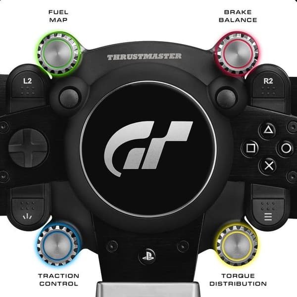 Racing Wheel - THRUSTMASTER - GT Wheel Add-On - Kompatibel med Thrustmaster-baser - Svart