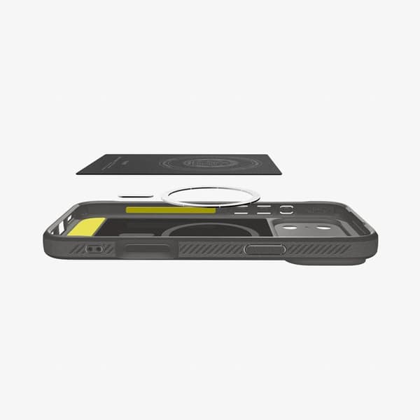 Coque Rugged Armor MagSafe Apple iPhone 17 Pro Max - Grå