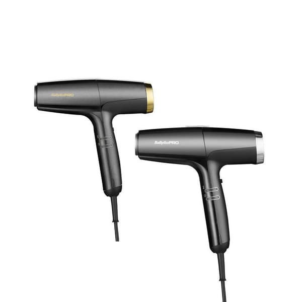 BABYLISS PRO - HÅRTORK FALCO - SVART OCH SILVER