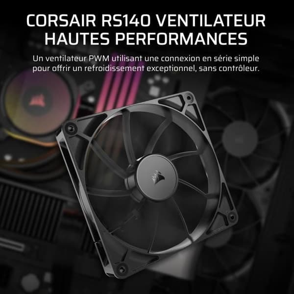140mm PWM blæser - CORSAIR - RS140