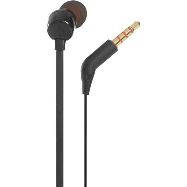 JBL T110 Kablede Øretelefoner - In-ear - Anti-sammenfiltring Kabel - Sort