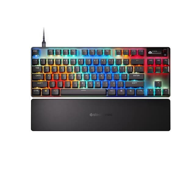 Gaming tastatur - STEELSERIES - Apex Pro TKL Gen 3 - Baggrundsbelyst - USB-C - Programmerbare makrotaster
