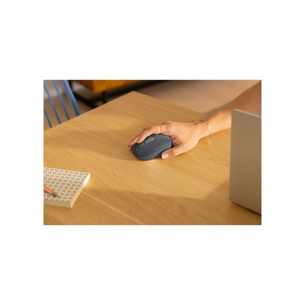 Trådlös mus - LOGITECH - M196 - Bluetooth - Förlängd ergonomi - Kompakt design