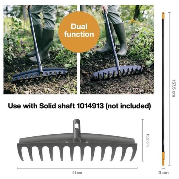Rive - SOLID Universel - 12 tænder - 8 cm - Kompatibel med FISKARS skaft