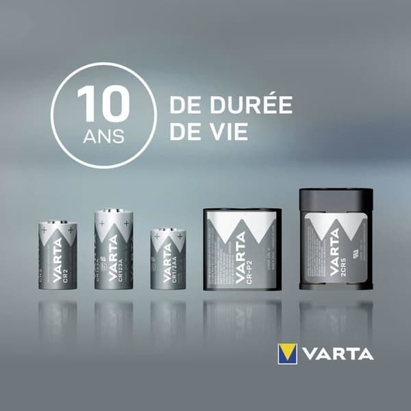 Lithium batteri CR2 3 V - VARTA - 6206301401