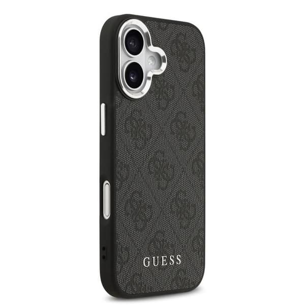 Guess 4G Classic Logo Cover med MagSafe til iPhone 17 6.3" Sort