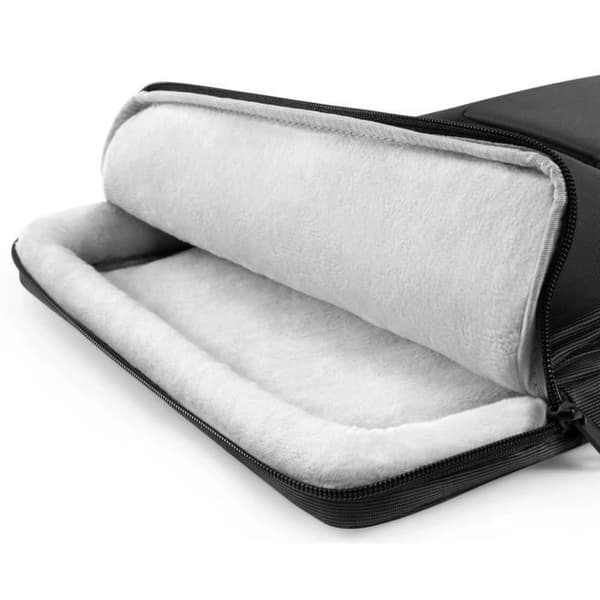 Laptop taske - TOMTOC - 16 tommer - PU læder - Vandtæt - Sort