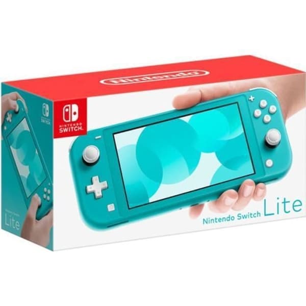 Bærbar konsol - NINTENDO - Switch Lite - Turkis - 32 Go - Original US oplader - JP-version