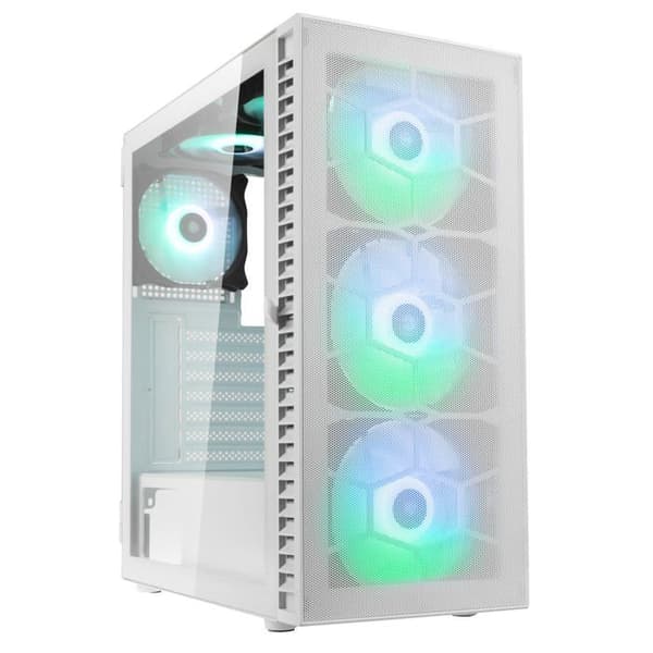 PC-chassi - KOLINK - Observatory HF Mesh ARGB - Vit - Optimal ventilation - Modern design