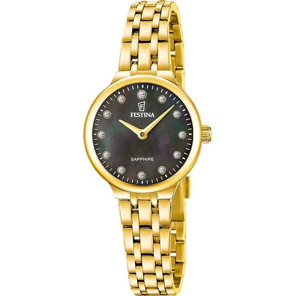 Klocka - Stål Guld - Festina - F20745/4