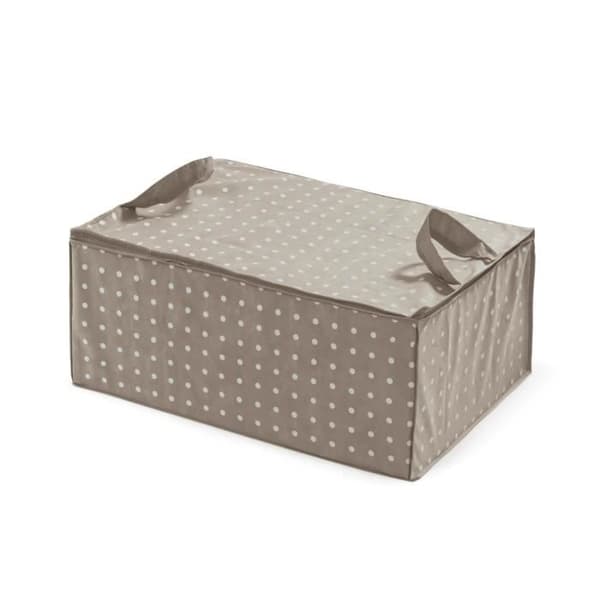 Opbevaringspose COMPACTOR Rivoli cappuccino 70x50x30 cm - Pose til dyne - 100% polypropylen