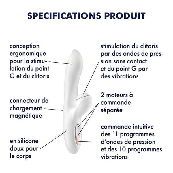 Vibrationsmasseur - Satisfyer G Spot Pro +