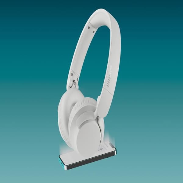 Philips TAH4500WT Trådlösa hörlurar Bluetooth 6.0 ANC 70h