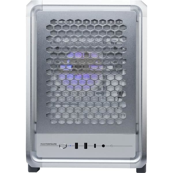 Spelchassi - COOLER MASTER - MF400M-SHNN-S00 - MasterFrame 400 Mesh Silver - Micro-ATX och Mini-ITX