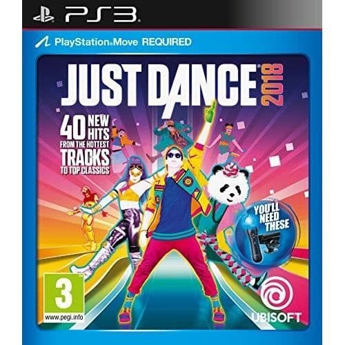 Dansspel - UBISOFT - JUST DANCE 2018 (PS3) - Över 40 låtar - Blu-Ray - Onlineläge