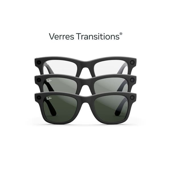 Smartphone Meta Ray-Ban Wayfarer Mat sort og grafitgrøn