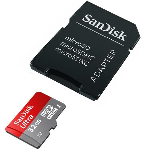 SanDisk Ultra 32GB Class 10 Micro SDHC-minneskort