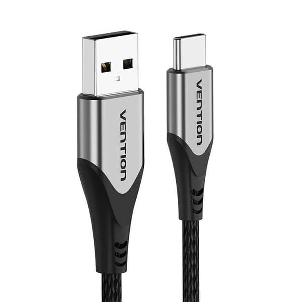 Vention USB A til USB-C kabel til telefon, bærbar computer, tablet 05 meter 3A