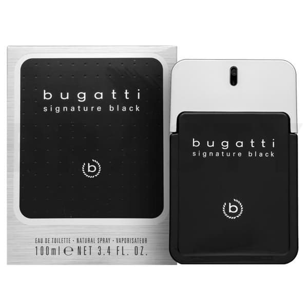Bugatti Signature Black eau de toilette til mænd 100 ml