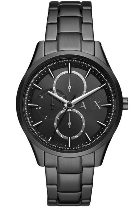 Armani Exchange Ur - Mænd - AX1867 - Sort Rustfrit Stål - 42 mm - 9 mm - 5 bar - 122g