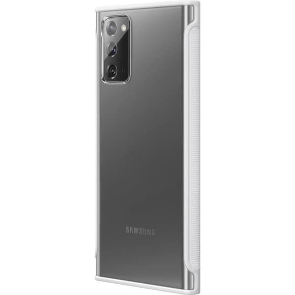 Transparent förstärkt skal vit Note20