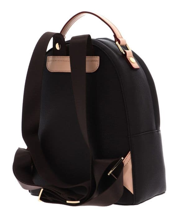 Bugatti Brun ryggsäck för kvinnor - Ella Backpack S Mörkbrun 132739