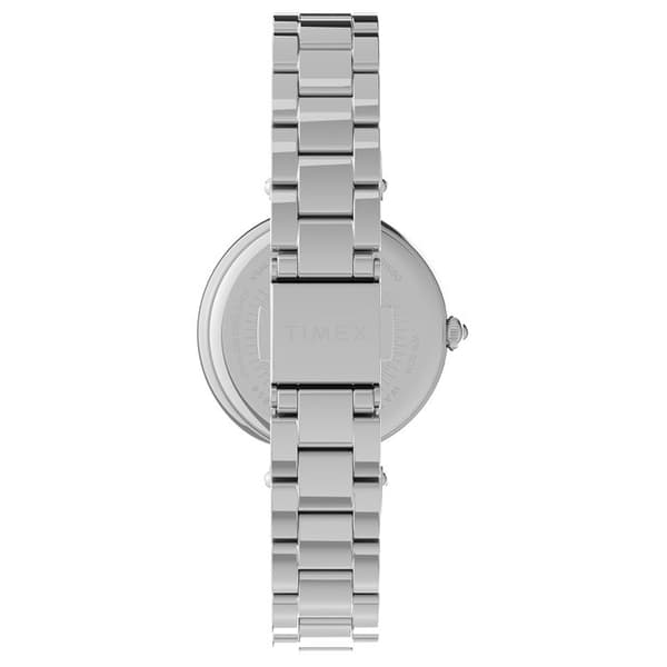 Timex - Dameur - Kvarts - Analog - Armbånd i rustfrit stål Sølv - TW2V45000