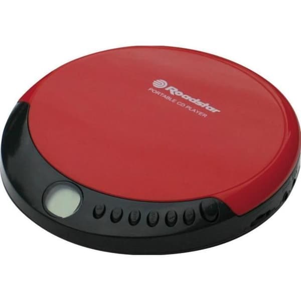 CD-afspiller ROADSTAR PCD-435/RD - Rød - Diskunderstøttelse: CDA/CD-R/CD-RW - Lyd: 2 x 0.8W - 32 Ohm - LCD-skærm