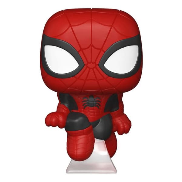 Funko - Marvel - Pack med 4 figuriner Bitty POP! Spider-Man Serie 1 2 cm