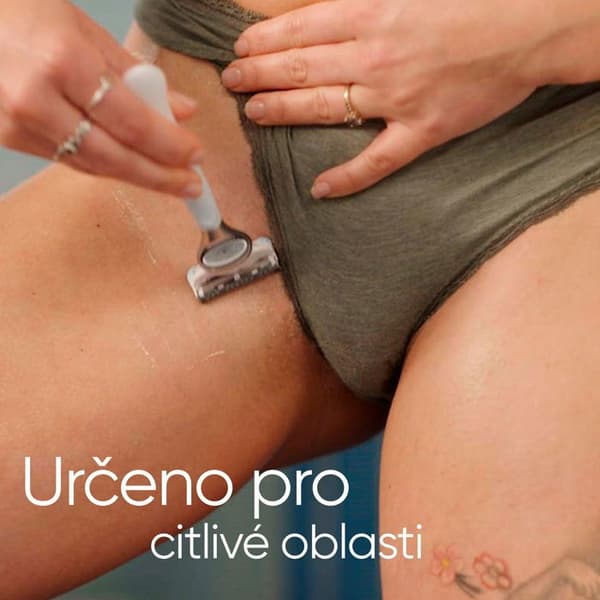 GILLETTE Venus Satin erstatningshoveder til bikinien, 3 stk.