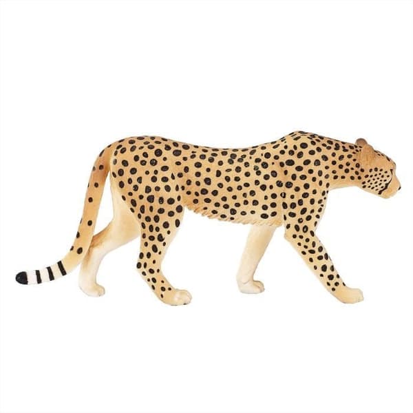 Figurine - Mojo - Hannkatt Gepard - Handmålad - PVC - Utbildande