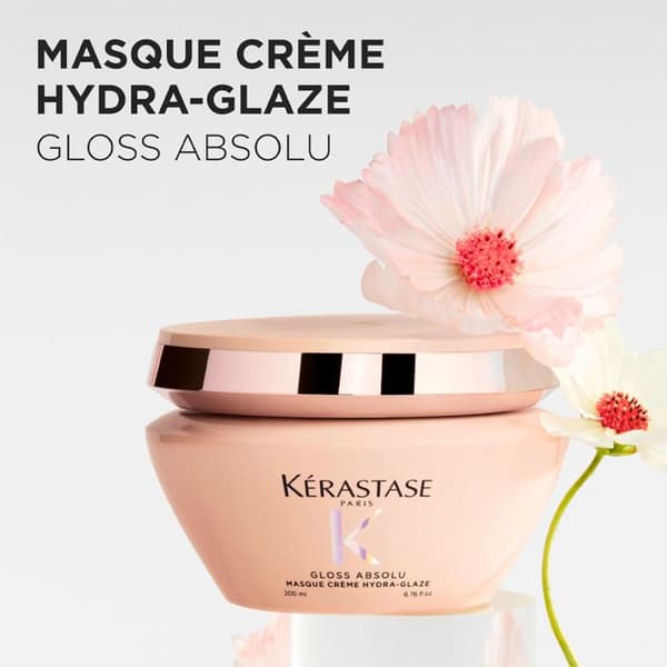 Kerastase Gloss Absolu Masque Riche 200ml - glansmaske til tykt hår