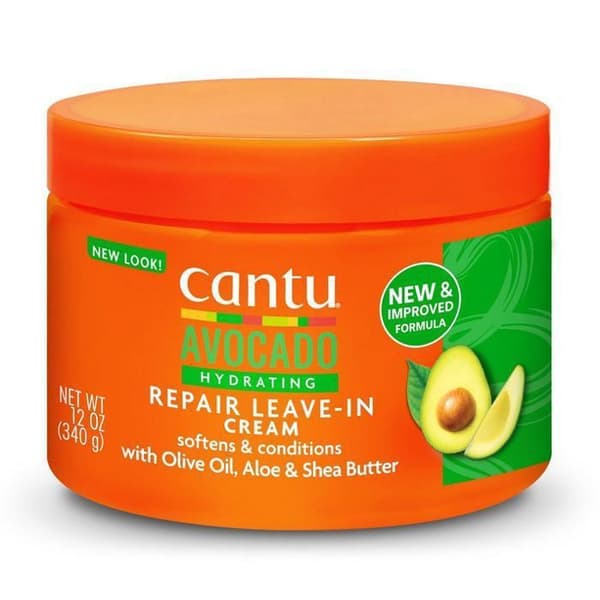 Reparerende hydrerende pleje - CANTU - Avocado - 340 g - Krøllede hår - Mixet