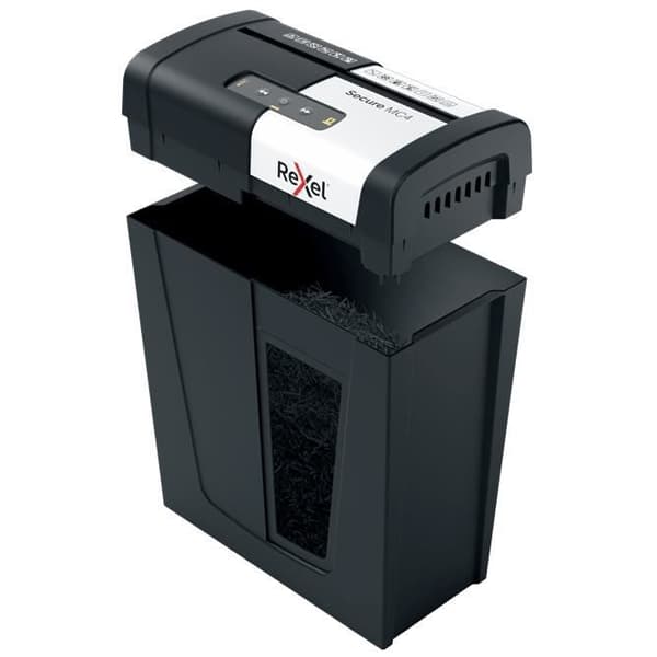 Papirmakulator - REXEL - MC4 - Mikro-makulering - 14L - Sikkerhed P-5