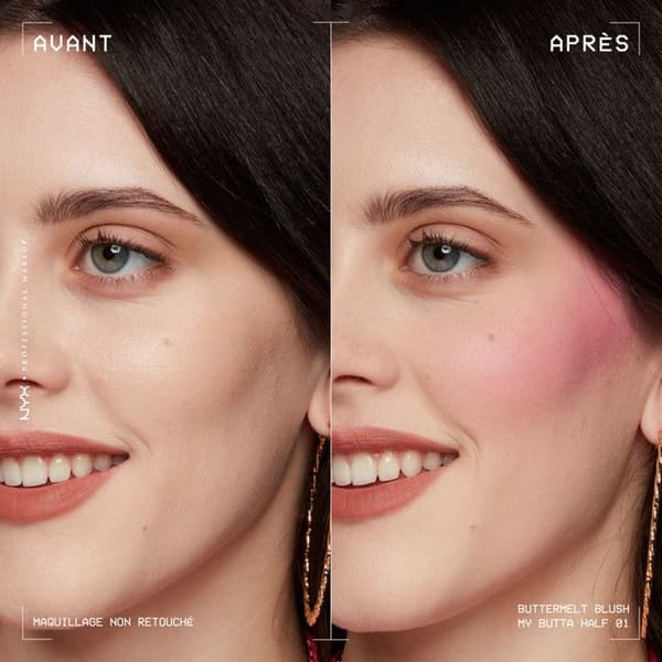 NYX Professional Makeup Buttermelt Blush Blush MIN HALV