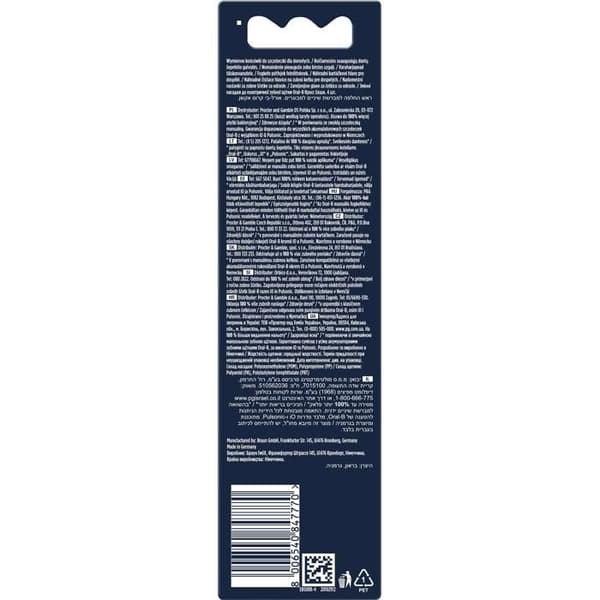 Oral-B Pro Cross Action hvid, 4 stk.